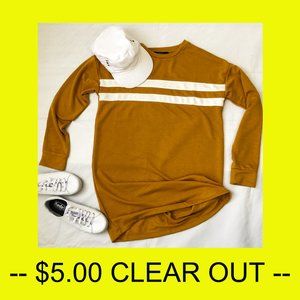 Forever 21 sweatshirt fleece tunic/dress